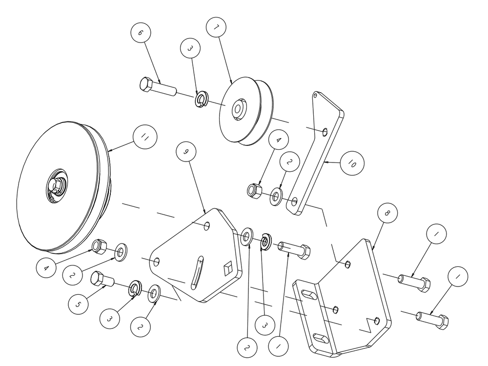 Section 08 Diagram and Parts List for MK-4020B 167439-20 MK Diamond Concrete Saw